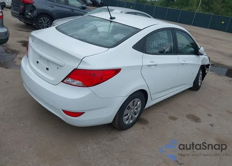 2017 Hyundai Accent Se from USA, damaged, VIN KMHCT4AE7HU179076